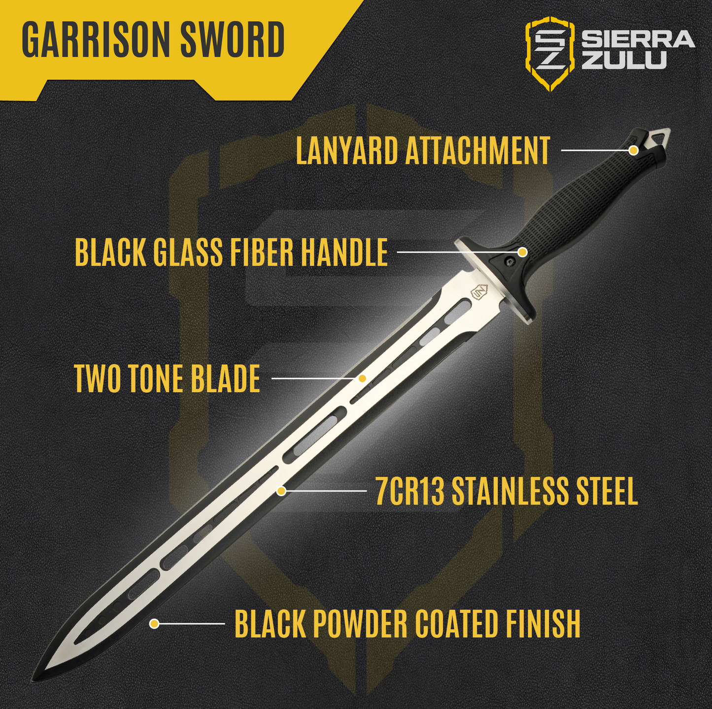Sierra Zulu Garrison Sword