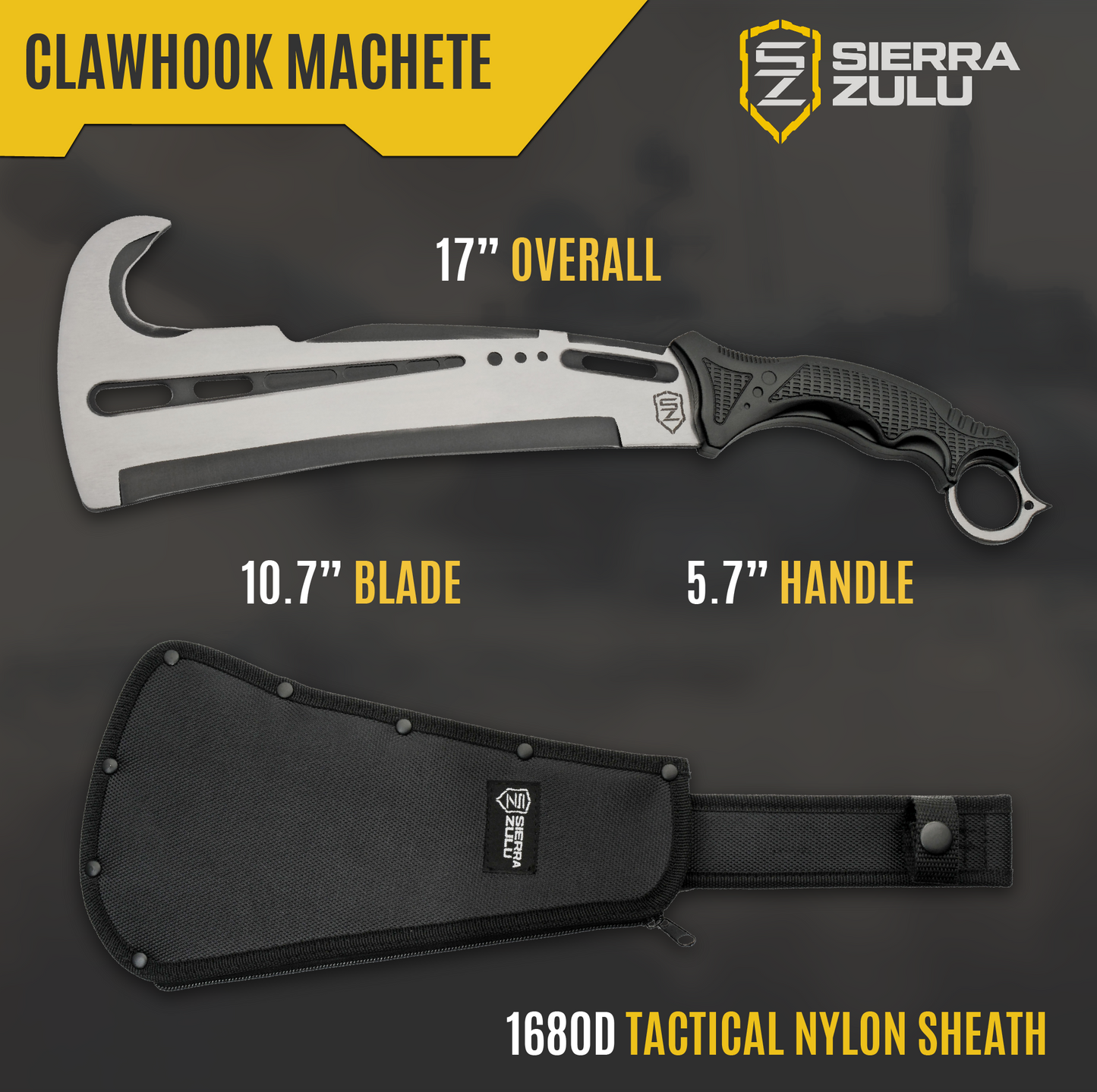 Sierra Zulu Clawhook Machete