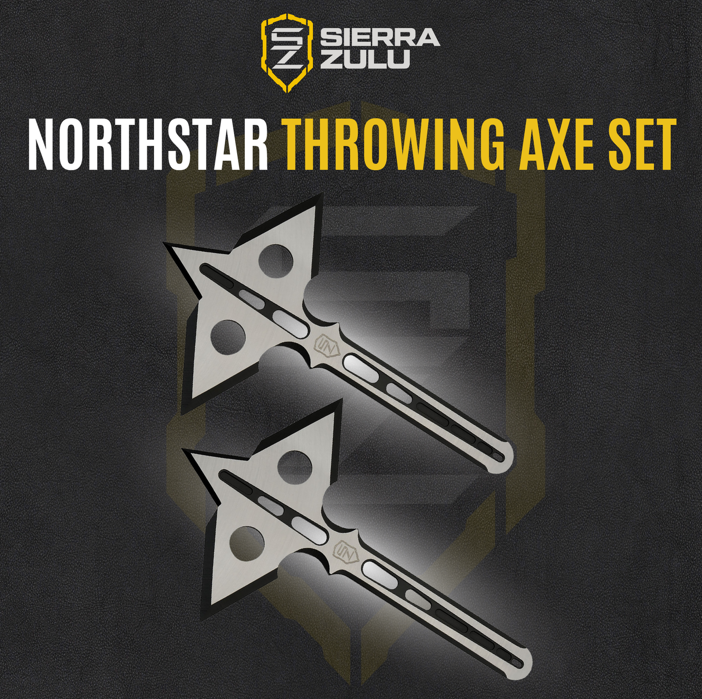 Sierra Zulu North Star Throwing Axe Set