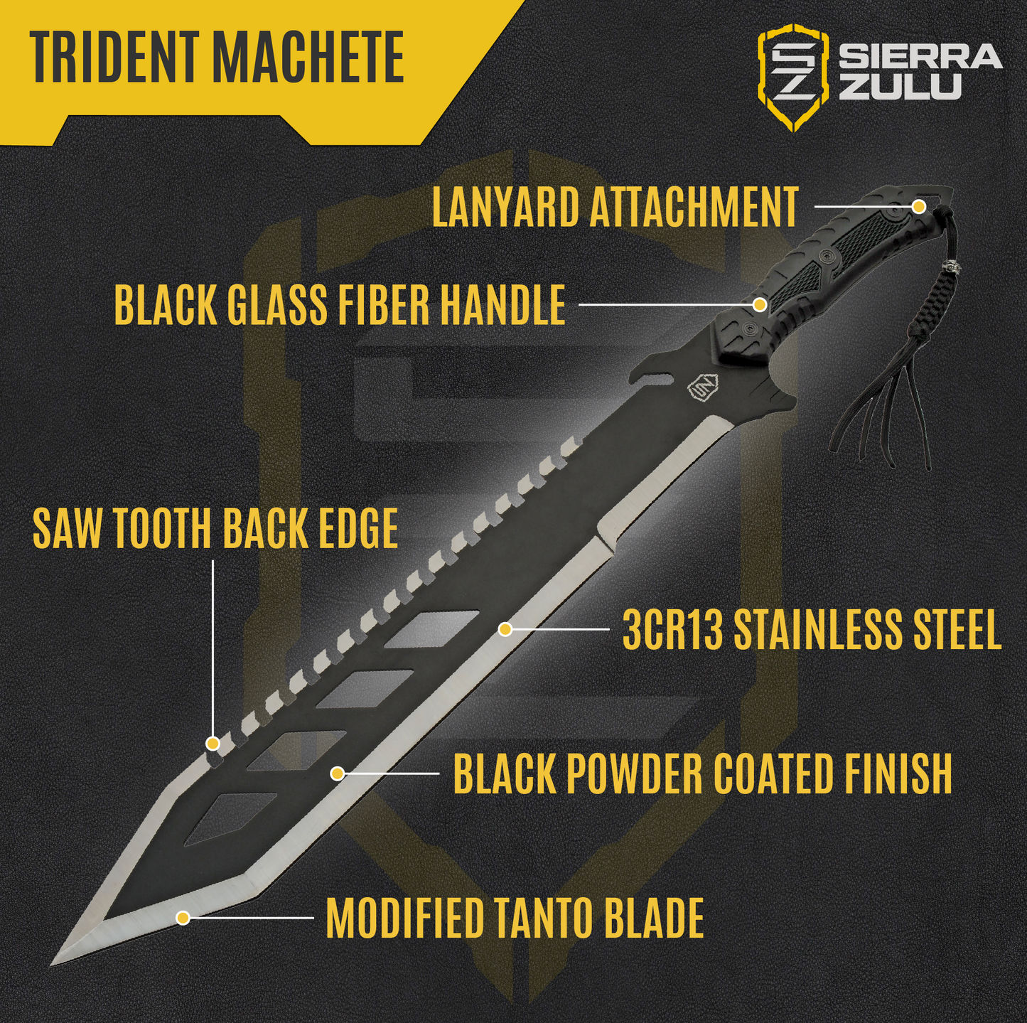 Sierra Zulu Trident Machete