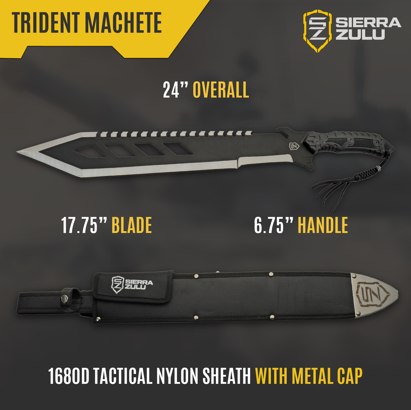 Sierra Zulu Trident Machete