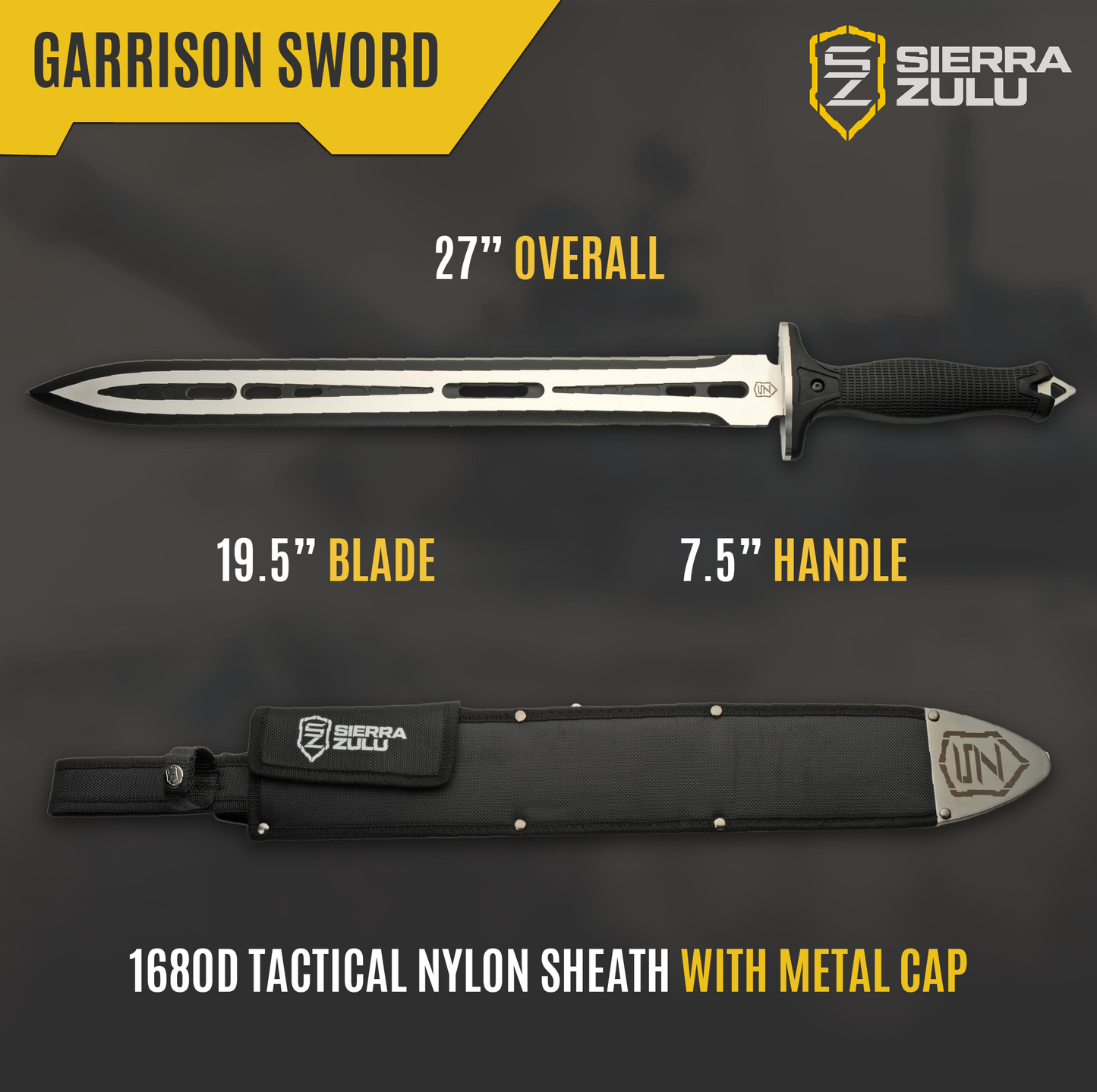 Sierra Zulu Garrison Sword